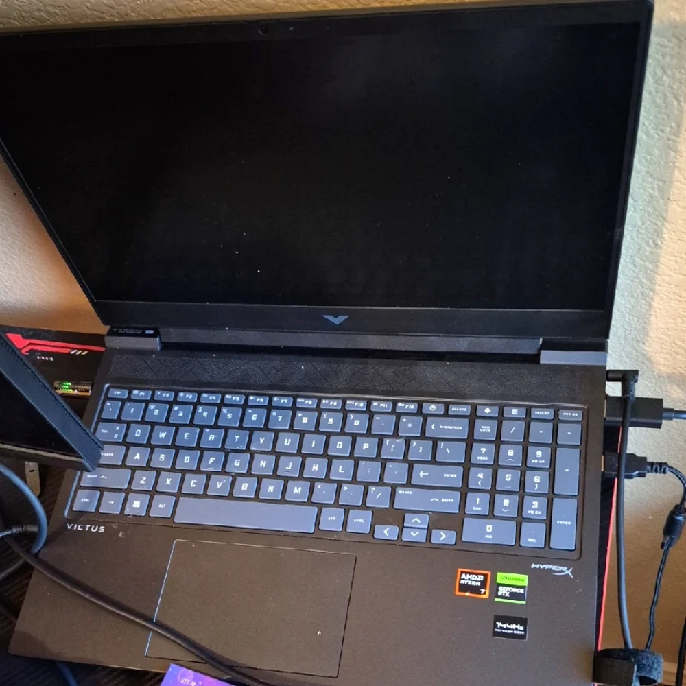HP Gaming Laptop - Black and Gray